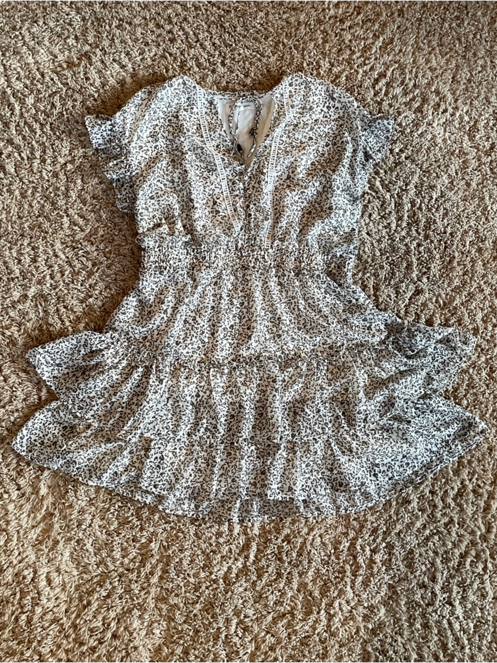 Newbury Kustum Layered Dress Size L